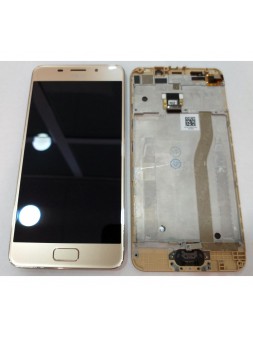 ASUS ZenFone 3s Max ZC521TL pantalla lcd + tactil dorada + marco dorado