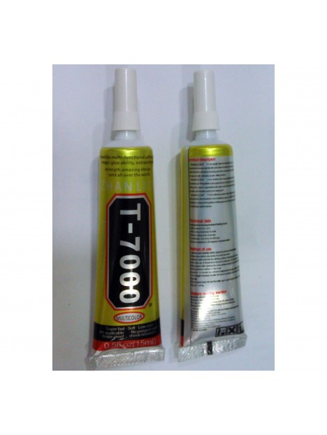 Adhesivo Profesional T-7000 T7000 negro para táctiles y cristales 15ml