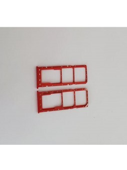 Samsung Galaxy A10 soporte o bandeja sim roja SM-A105F SM-A105D