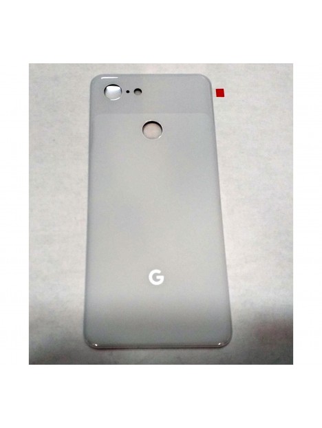 Google Pixel 3 tapa trasera o tapa bateria blanca