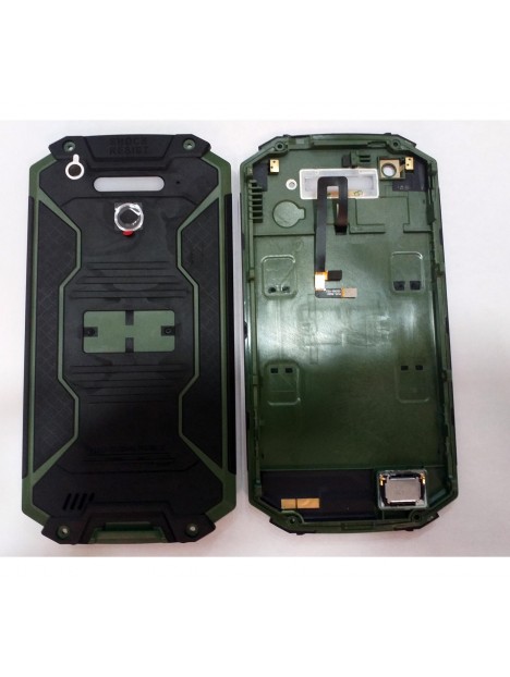 Oukitel K10000 Max tapa trasera o tapa bateria verde