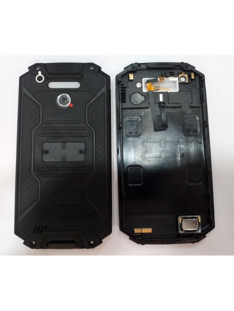 Oukitel K10000 Max tapa trasera o tapa bateria negra