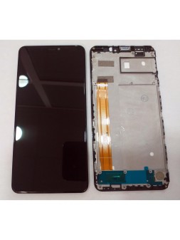 Wiko View Max pantalla lcd + tactil negro + marco negro