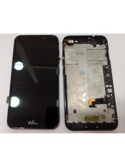 Wiko Wim Lite pantalla lcd + tactil negro + marco negro