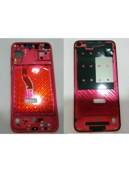 Huawei Nova 4 carcasa central o marco rojo VCE-L22 VCE-AL00 VCE-TL00