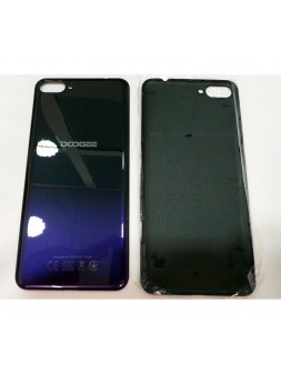 Doogee Y7 Plus tapa trasera o tapa bateria purpura