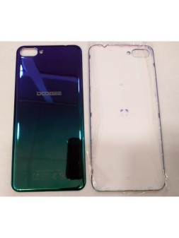 Doogee Y7 Plus tapa trasera o tapa bateria azul