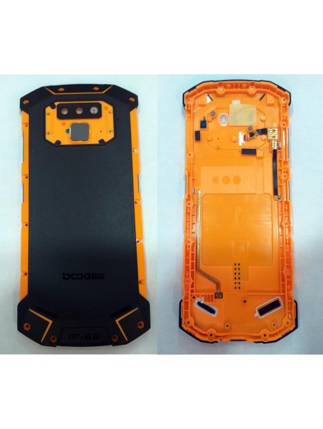 Doogee S70 tapa trasera o tapa bateria naranja