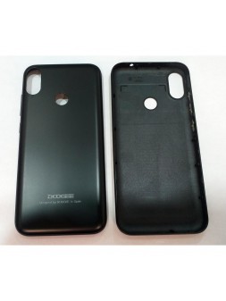 Doogee X70 tapa trasera o tapa bateria negra
