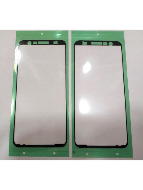 Samsung Galaxy J4 Plus J415 J6 Plus J610 adeshivo precortado frontal