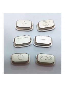 Doogee S60 set 6 botones dorados