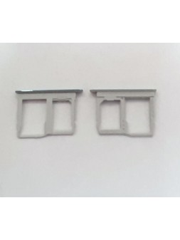 Soporte o bandeja single sim azul para LG Stylo 6 Q730 calidad premium