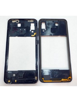 Samsung Galaxy A20 A205 carcasa central o marco azul oscuro premium A205FD SM-A205FD