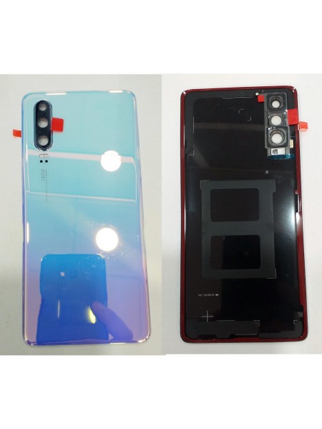 Huawei P30 tapa trasera o tapa bateria blanca + cubierta camara ele-al00 ele-l09 ele-l29