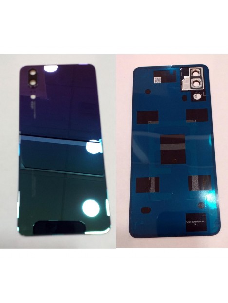 Huawei P20 tapa trasera o tapa bateria auroral + cubierta camara eml-l09 eml-l22 eml-l29