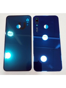 Huawei P20 Lite Nova 3E tapa trasera o tapa bateria azul + cubierta camara ane-l02 ane-l02k ane-l03 ane-l12jpz ane-