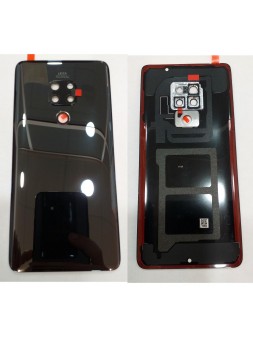 Huawei Mate 20 tapa trasera o tapa bateria negro + cubierta camara mate20 HMA-AL00 HMA-L09 HMA-L29 HMA-TL00
