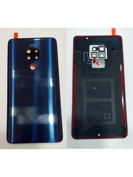 Huawei Mate 20 tapa trasera o tapa bateria azul oscuro + cubierta camara mate20 HMA-AL00 HMA-L09 HMA-L29 HMA-TL00