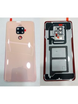 Huawei Mate 20 tapa trasera o tapa bateria rosa + cubierta camara mate20 HMA-AL00 HMA-L09 HMA-L29 HMA-TL00