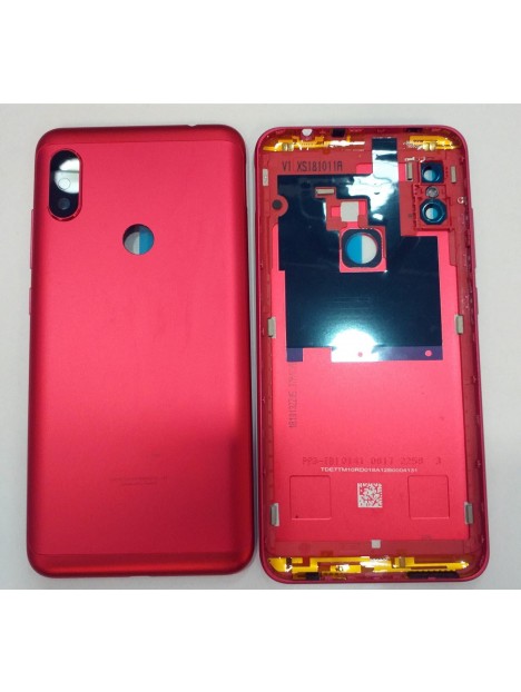 Xiaomi Redmi Note 6 Pro tapa trasera o tapa bateria roja