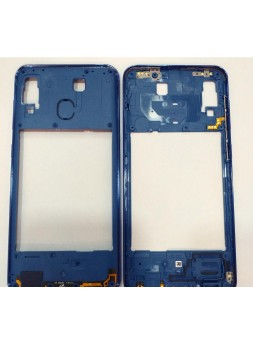 Samsung Galaxy A30 carcasa central o marco azul oscuro SM-A305F SM-A305D
