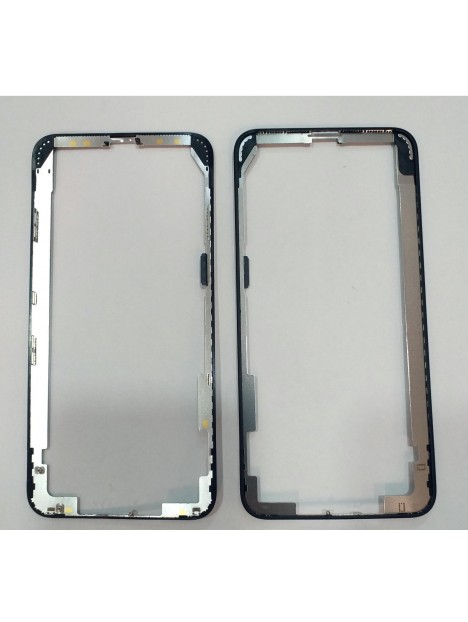 iPhone XS MAX A2101 A2104 marco frontal negro premium