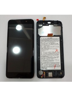 Cubot J3 2018 pantalla lcd + tactil negro + marco negro premium