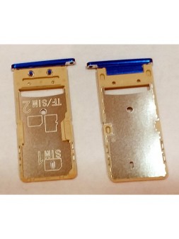 Doogee Mix 2 soporte o bandeja sim azul oscuro premium