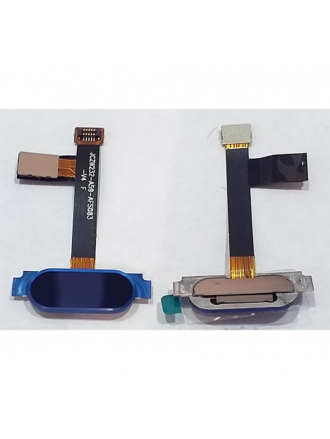 Doogee Mix flex boton home azul oscuro premium