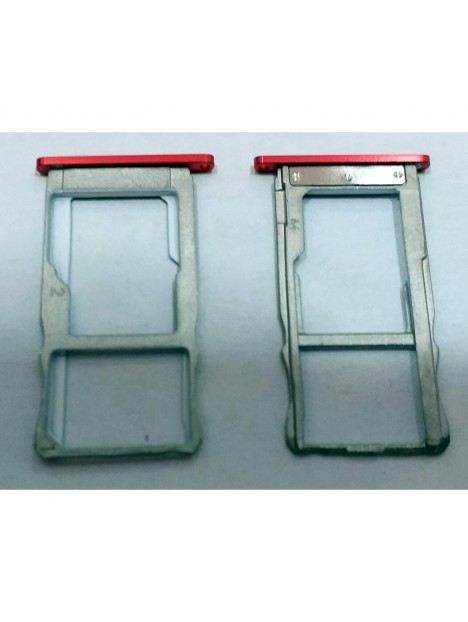 ZTE Nubia Z17 mini NX569J soporte o bandeja sim roja premium