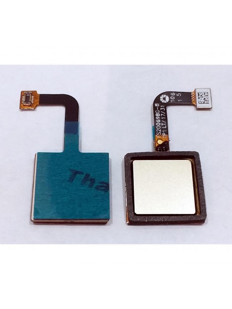 Asus Zenfone 3 MAX ZC553KL flex boton home dorado premium