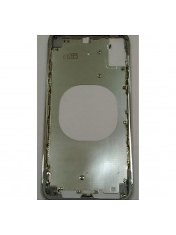 iPhone XS MAX A2101 A2104 carcasa central o marco blanco premium