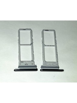 Soporte o bandeja dual sim negra para Samsung Galaxy Note 20 SM-N980F calidad premium