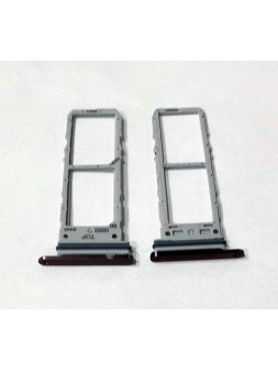 Soporte o bandeja dual sim rosa para Samsung Galaxy Note 20 SM-N980F calidad premium