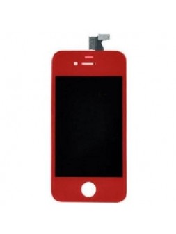 iPhone 4 LCD completo rojo