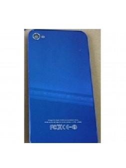 iPhone 4 cristal trasero azul marino