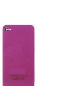 iPhone 4 cristal trasero lila