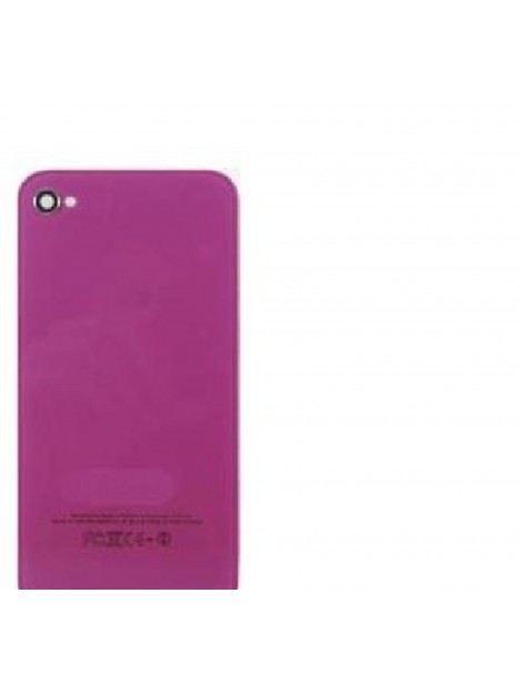 iPhone 4 cristal trasero lila