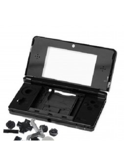 Carcasa de repuesto para Nintendo 3DS negra