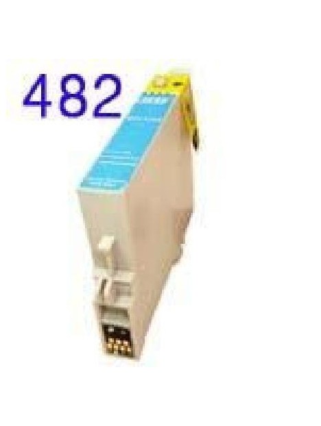 Cartucho reciclado Epson T0482 Cyan