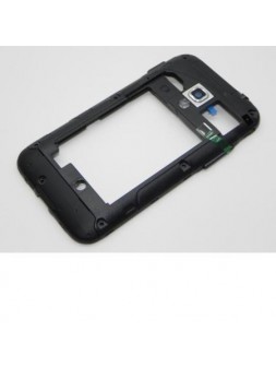 Samsung S7500 Galaxy Ace Plus carcasa trasera negro premium