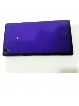 Sony Xperia T3 D5102 D5103 D5106 M50W tapa batería lila con