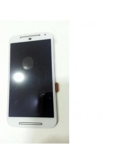 Motorola Moto G2 XT1063 XT1068 Pantalla lcd + Táctil blanco