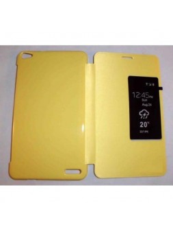 Funda Inteligente S-VIEW Cover amarillo Mediapad X1 7.0