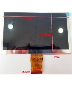 Pantalla Lcd Repuesto Tablet China 7" Modelo 4