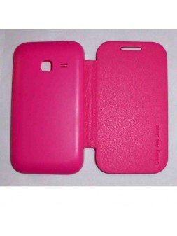 Samsung Galaxy Ace Duos S6802 Flip Cover Rosa