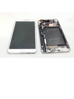 Samsung Galaxy Note 3 N9005 LCD + Táctil blanco + Marco premium remanufacturado