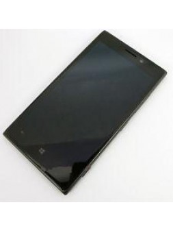 Nokia Lumia 928 Pantalla LCD + Táctil + Marco negro premium