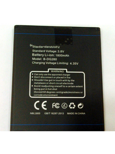 Batería Doogee Leo DG280 1800mAh