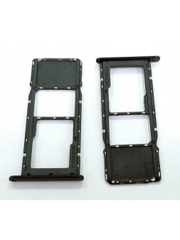 Soporte o bandeja single sim negra para LG K41S LM-K410EMW calidad premium